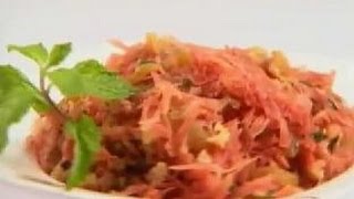 Carrot & Raisin Salad - Sanjeev Kapoor - Khana Khazana