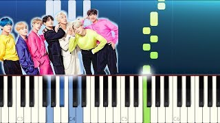 BTS (방탄소년단) - HOME (Piano Tutorial)