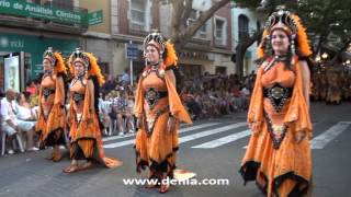 Desfile de Gala Moros y Cristianos Dénia 2013: Filà Almoràvides