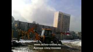 Аренда гидромолота на базе экскаватора JCB