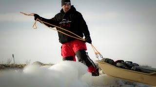 Safe Ice & Slender Spoons: Devils Lake Walleyes -- "In-Depth Outdoors" TV, Season 7, Episode 4