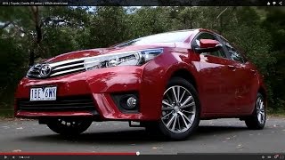 2014 | Toyota | Corolla ZR sedan | NRMA driver's seat car review