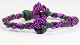 How You Can Make A "Twisted Lover" Paracord Bracelet