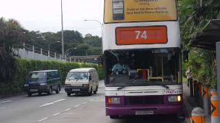 SBST: Service 74 [SBS 9583B] Volvo Olympian 3-Axle (Batch 2)