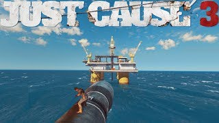 ON SE MARRE SUR JUST CAUSE 3 ! MEGA EXPLOSION, STUNT ETC