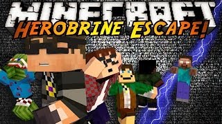 Minecraft Mini-Game : HEROBRINE ESCAPE!