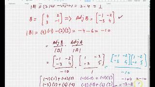 General Math 10th Class unit 6 Matrices and Determinants Exercise 6.5