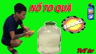 Hướng dẫn chế tạo pháo nổ từ chai Vim và cái kết -Phần 1-TvT tv