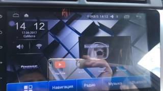 Тойта Камри 2016 V55 обзор магнитолы Hardstone PD1041 на андроде