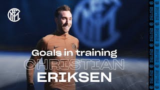 CHRISTIAN ERIKSEN'S FIRST GOALS IN TRAINING! | #WelcomeChristian ??⚫?