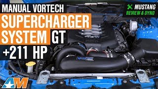 2011-2014 Mustang GT Manual Vortech Supercharger System  Review & Dyno