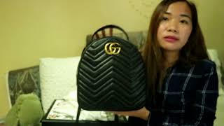 GUCCI GG MARMONT BACKPACK review
