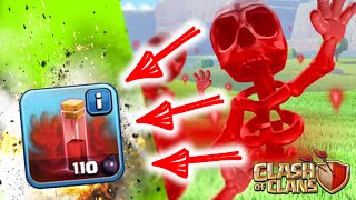 СКЕЛЕТНОЕ ЗАКЛИНАНИЕ! ЧТО ЗА ДИЧЬ? Clash of Clans