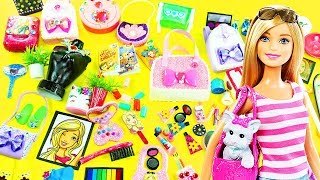 100 DIY MINIATURE BARBIE DOLLHOUSE ACCESSORIES  & Lifehacks #1  - simplekidscrafts