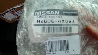 Замена ручки задней правой на Ниссан Патфайндер/Nissan Pathfinder)