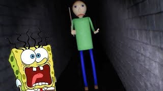 BALDI MAIS ASSUSTADOR! ? | Bob Esponja no Baldis Basics Real