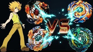 Бейблэйд Турнир ФАФНИР какой из беев Фри Де Ла Хойя самый сильный Beyblade Burst Видео для детей kid