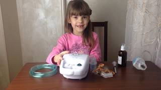 Лечение ингалятором Небулайзер Little Doctor LD 212C лечим простуду