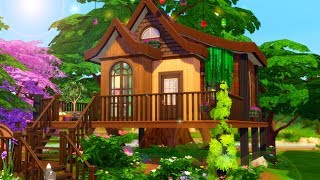 TINY TREE HOUSE // Sims 4 Speed Build