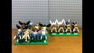 ОБЗОР ВСЕЙ МОЕЙ КОЛЛЕКЦИИ МИНИФИГУРОК ЛЕГО ЧИМА / ALL MY LEGO CHIMA MINIFIGURES REVIEW