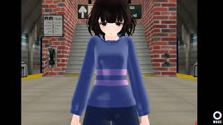 [MMD X UNDERTALE]The Apocalypse meme (frisk,Chara,Sans,Asriel)