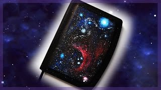 ? DIY Космос Блокнот! ✨ Обложка Оформление ✨ Декс Ким