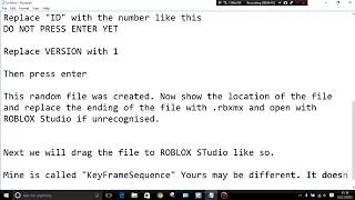 How to copy any ROBLOX Animation [Worded Tutorial in Description.] [Works with Firefox]