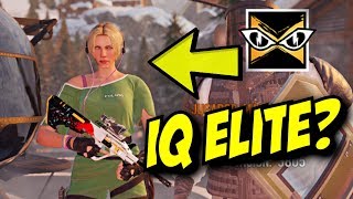Rainbow Six Siege IQ Elite Face Reveal? #unconfirmed R6 No victory animation emote