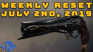 Destiny 2 Reset Guide - July 2nd, 2019 | Weekly Eververse Inventory & World Activities