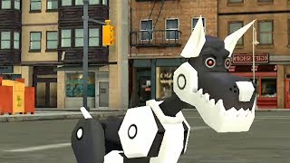 Симулятор собаки. Игра для детей. Робопес против всех.  Детский летсплей Dog Sim
