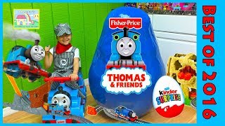 Giant Thomas and Friends Surprise Egg Unboxing Toys Compilation with Toy Review for Kids
