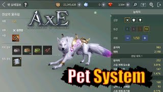 AxE: Alliance Vs Empire Pet System & Upcoming Update Reviews