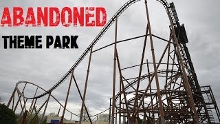 Abandoned Camelot Theme Park - With Ghost Train! - England Road Trip -