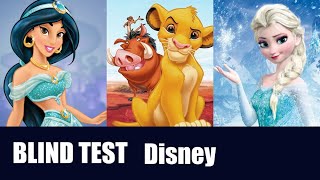 Blind Test Disney (20 titres a trouver)