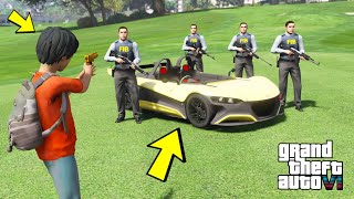 ALTIN KAPLAMA ARABA POLISLERIN ELINDE - GTA 5 GERÇEK HAYAT