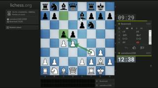 Simultanée n°1 sur lichess.org avec le caméléon!