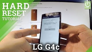 How to Hard Reset LG G4c - Bypass Screen Lock / Factory Reset