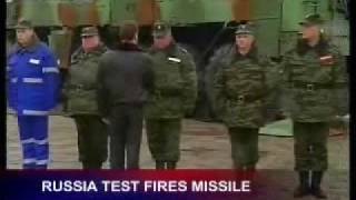 Russia test fires intercontinental missiles
