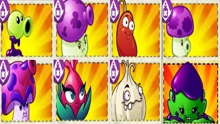 Plants vs Zombies 2 BattleZ: All Poison Plants Max Level Power-up: Gameplay 2019