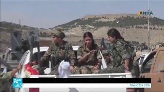 سوريا: فتيات مقاتلات يحررن نساء منبج وأطفالها وشيوخها من الجهاديين