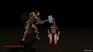 Mortal Kombat Deception Fatalities on Mileena (HD) Part 2