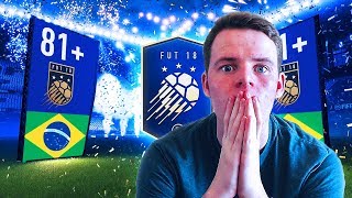 BRAZILIAN WALKOUT!! ?? 20x 81+ TOTY PLAYER PACKS EDITION!! FIFA 18 TEAM OF THE YEAR PACK OPENING!