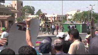 Raw: Troops Open Fire on Morsi Supporters