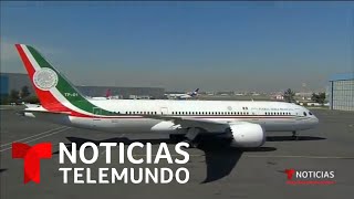 Así es el boleto de rifa para subastar el avión presidencial | Noticias Telemundo