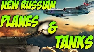 War Thunder Patch 1.43 New UPDATE - War Thunder New Russian Planes & Tanks