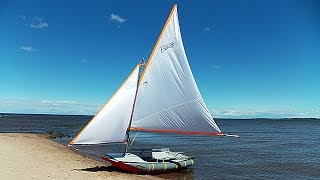 Dinghy Sailing Holidays: Modernized Amiga Dinghy Alive! / Модернизированный швертбот "Амига"