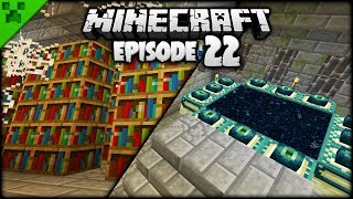 Time To Explore A Minecraft Stronghold | Python's World (Minecraft Survival Let's Play) | Episode 22