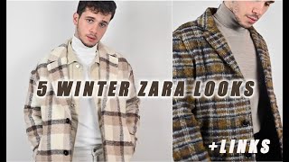 5 ZARA OUTFITS IN STORES RIGHT NOW | MENS ZARA WINTER HAUL