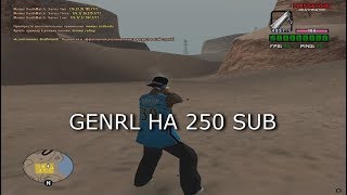 GENRL FOR 250 SUB