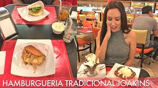 Waffle de Nutella, X-Salada e Sundae Gigante (Joakin's) - Segredinhos #Vlog